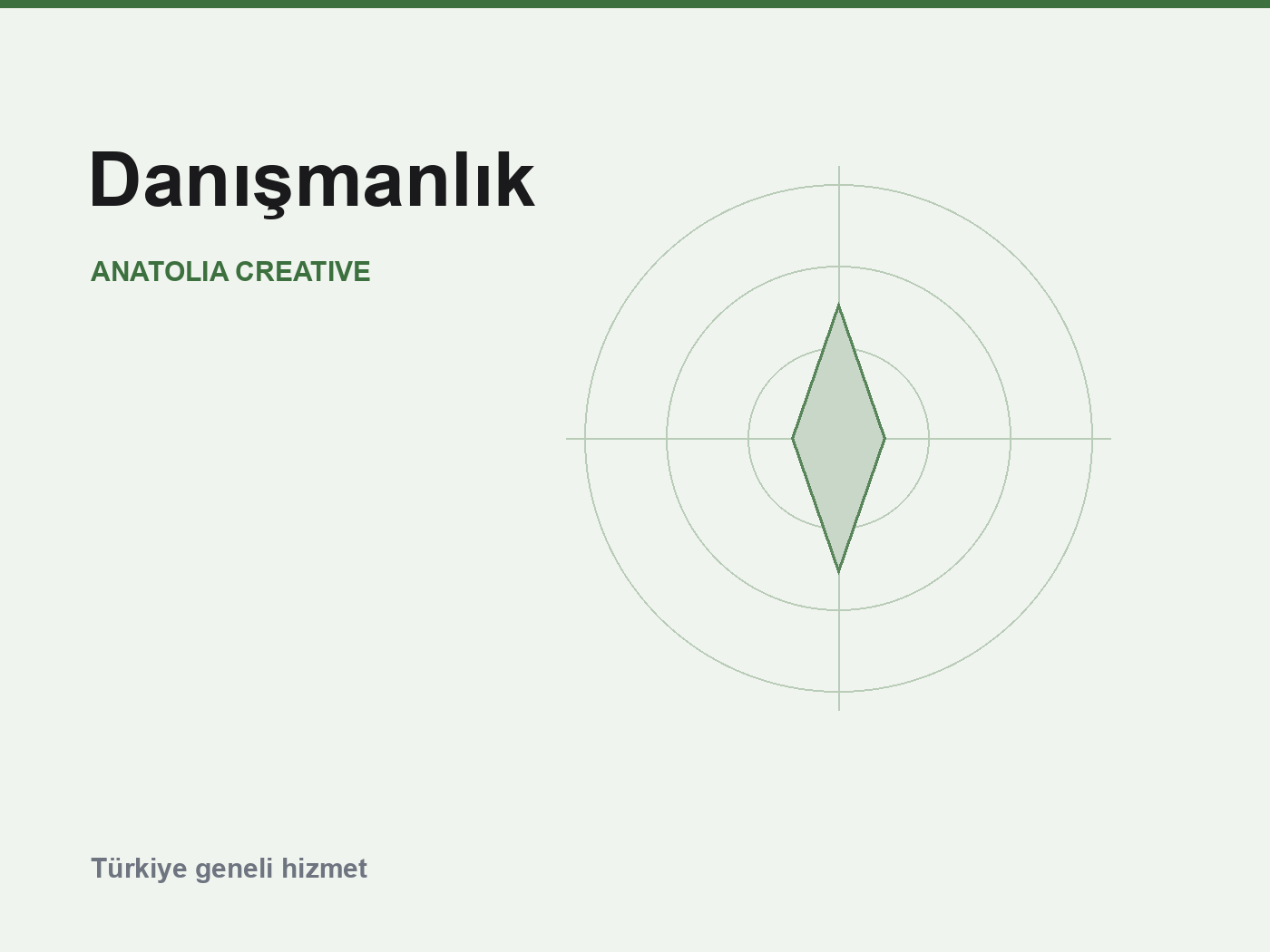 Pazarlama danışmanlığı hizmetlerini temsil eden pusula deseni